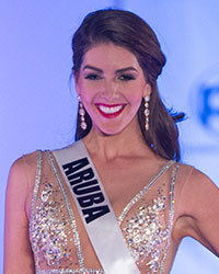 Alina Mansur, Miss Universe Aruba